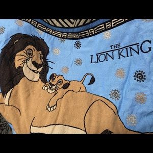 Vintage Disney The Lion King 👑 Tapestry blanket